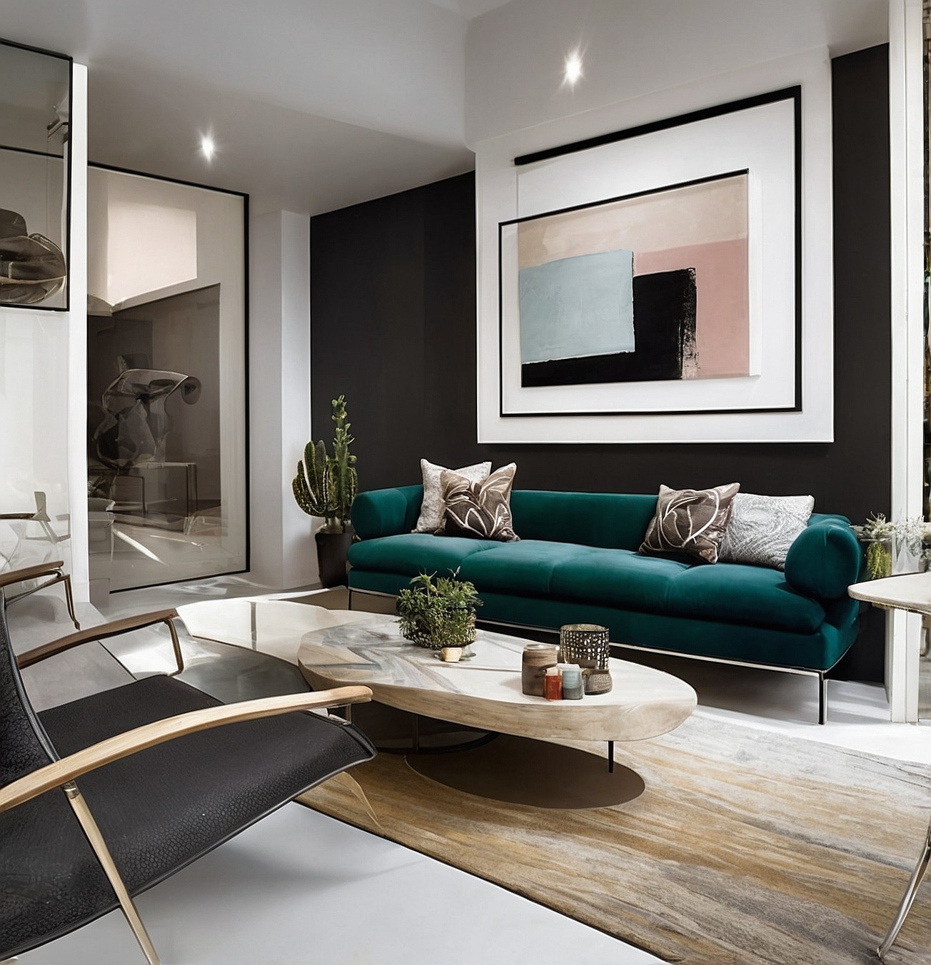 Transformación de espacios con pintura.